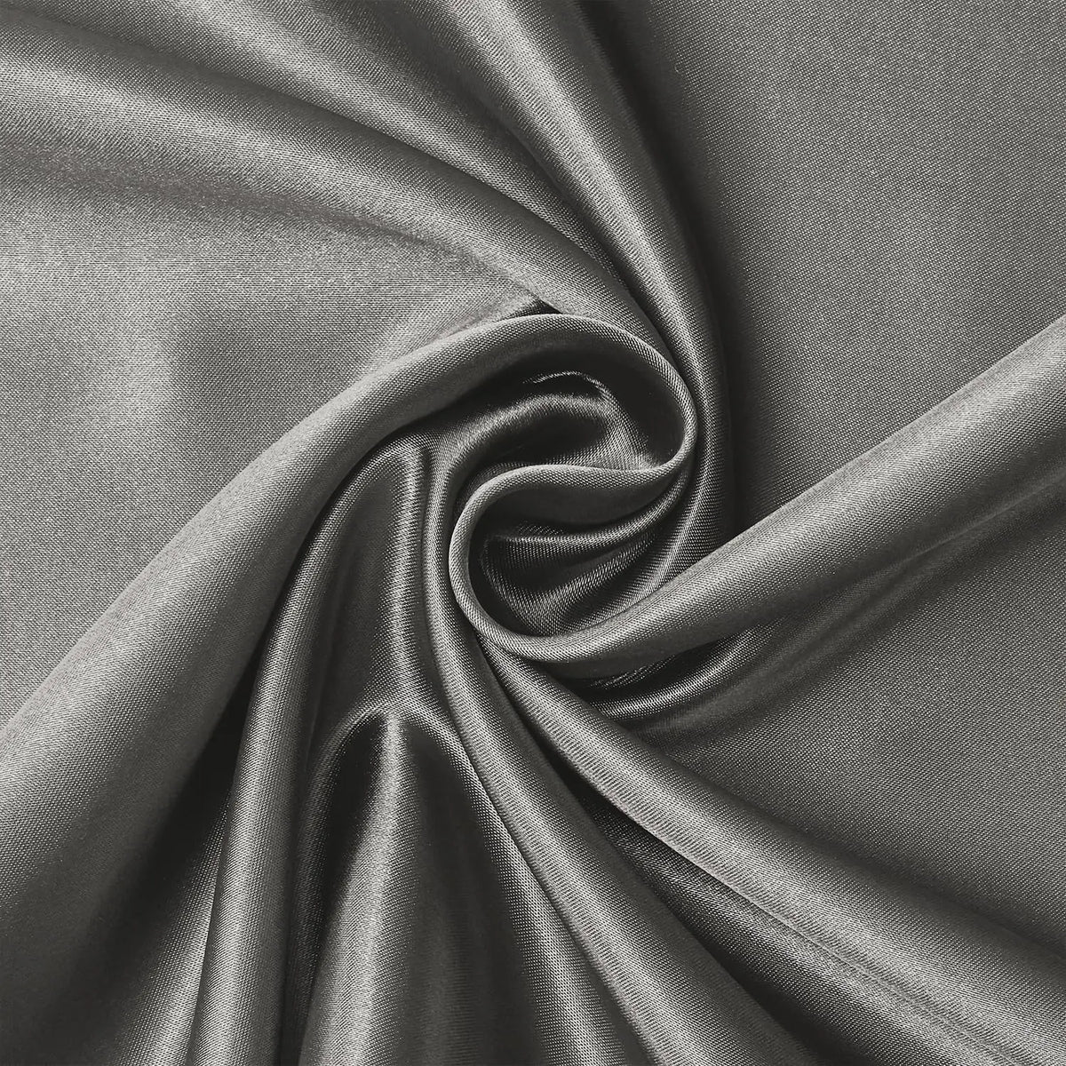 2-Pack Satin Pillowcases with Hidden Zipper, USA Sizes