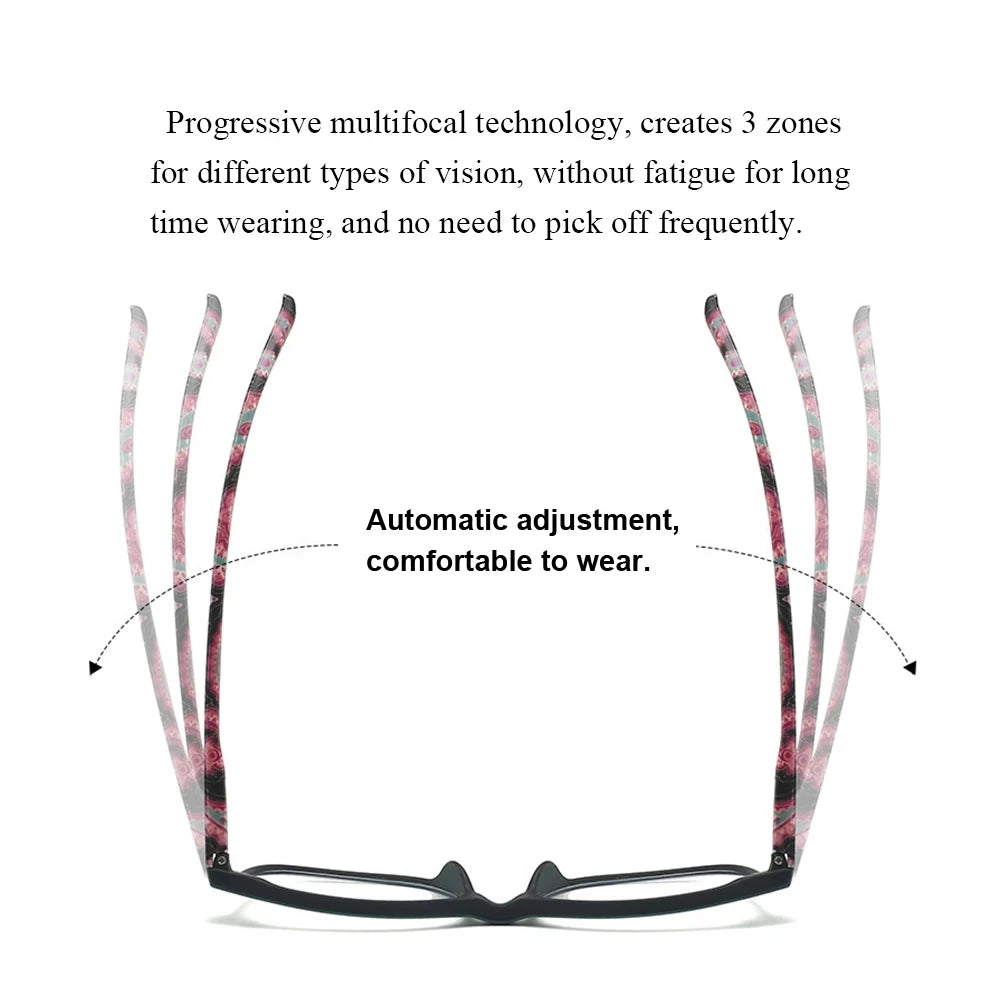 Progressive Multifocal Reading Glasses | +1.00 to +3.50