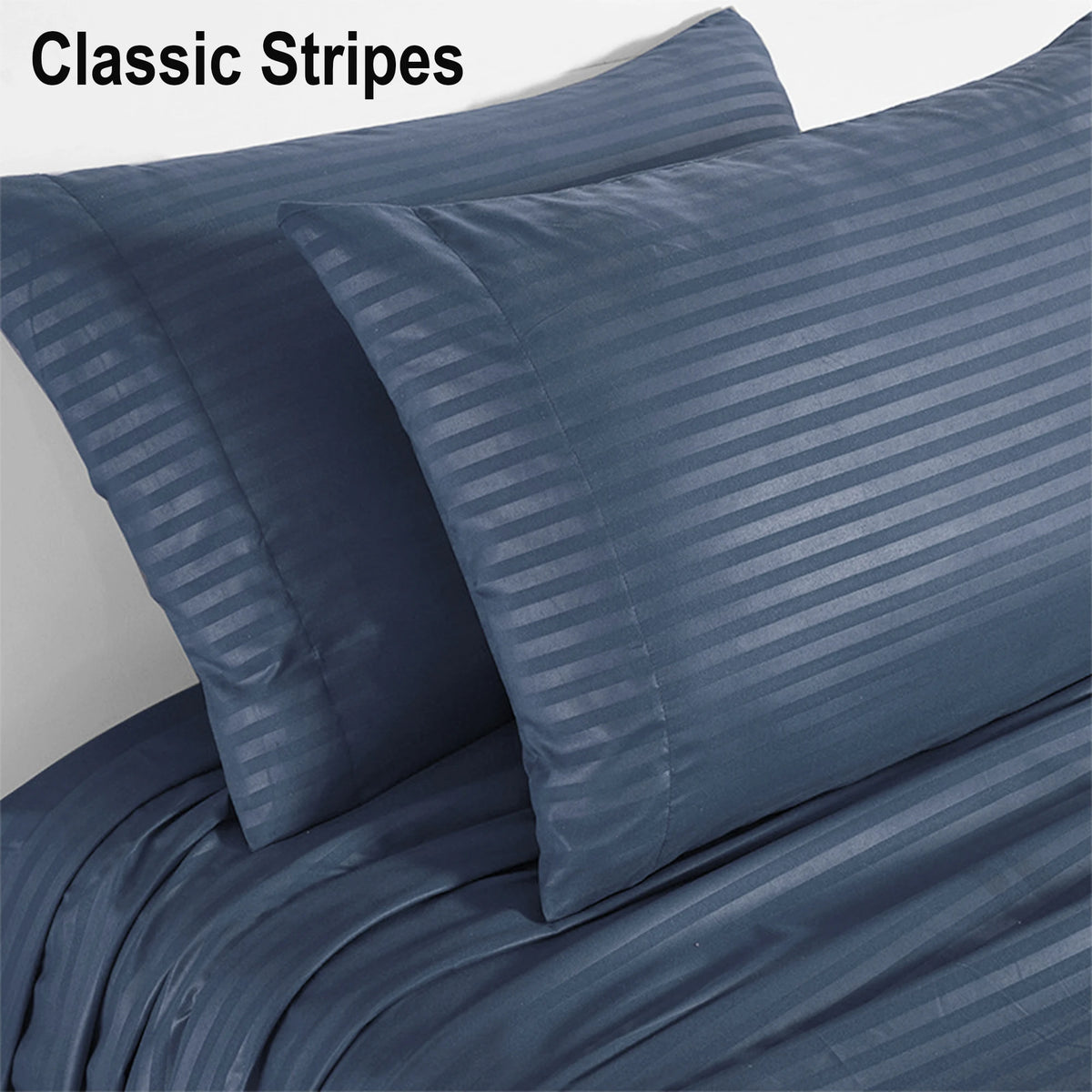4-Piece Microfiber Sheet Set with Deep-Pocket Fitted Sheet