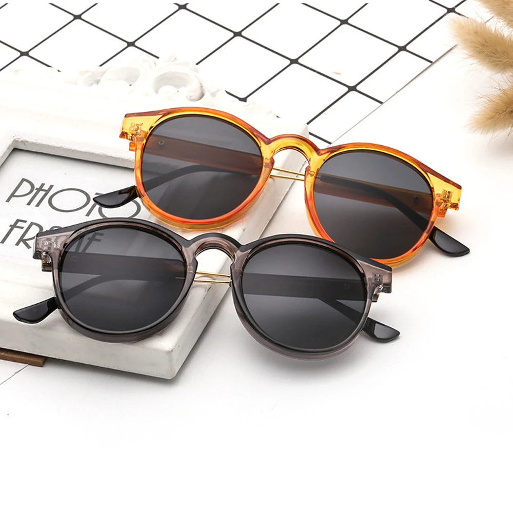 Retro Square Fashion Glasses | Clear & Tinted Lenses