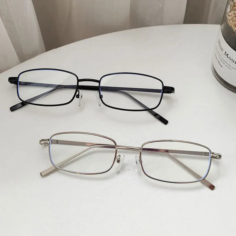 Slim Metal-Frame Sunglasses | Color Lens Options