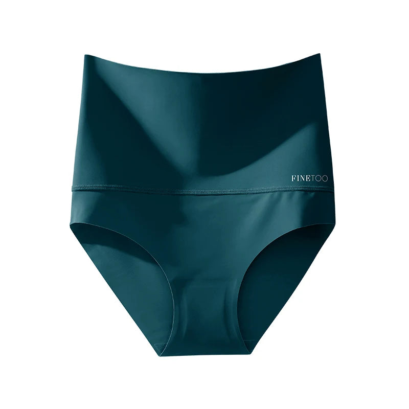 Women's High Waist Seamless Bodyshaper Briefs | Soft Cotton Crotch Shapewear Panties (S–3XL)