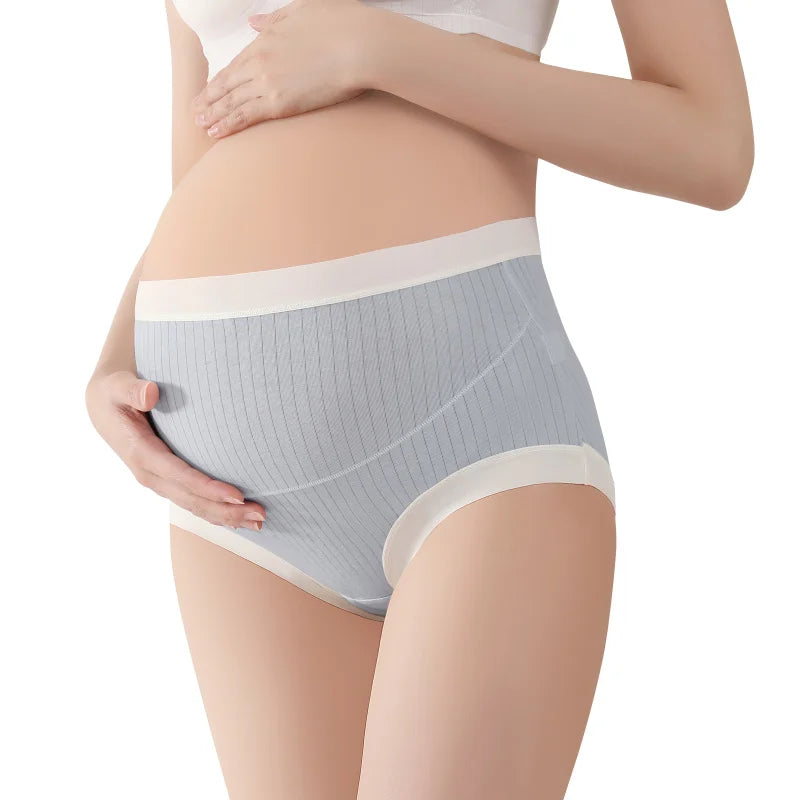 3PCS High Waist Breathable Comfort Briefs Soft Maternity Dresses for Pregnant Women Push Up Panties Pregnant Woman Clothes Pants