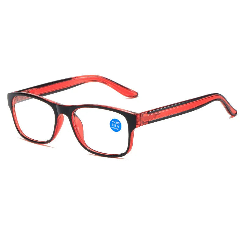 Square Reading Glasses | 4 Frame Colors, +1.00 to +4.00