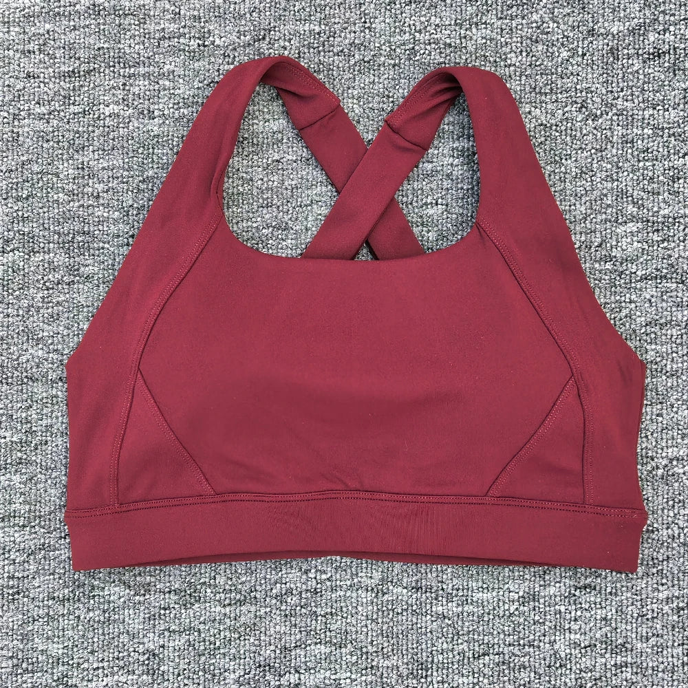 Women Sports Bra Cross Gym Top Women Training Running Yoga Bra Stretch Women Workout Underwear Fitness Sexy Yoga Clothes