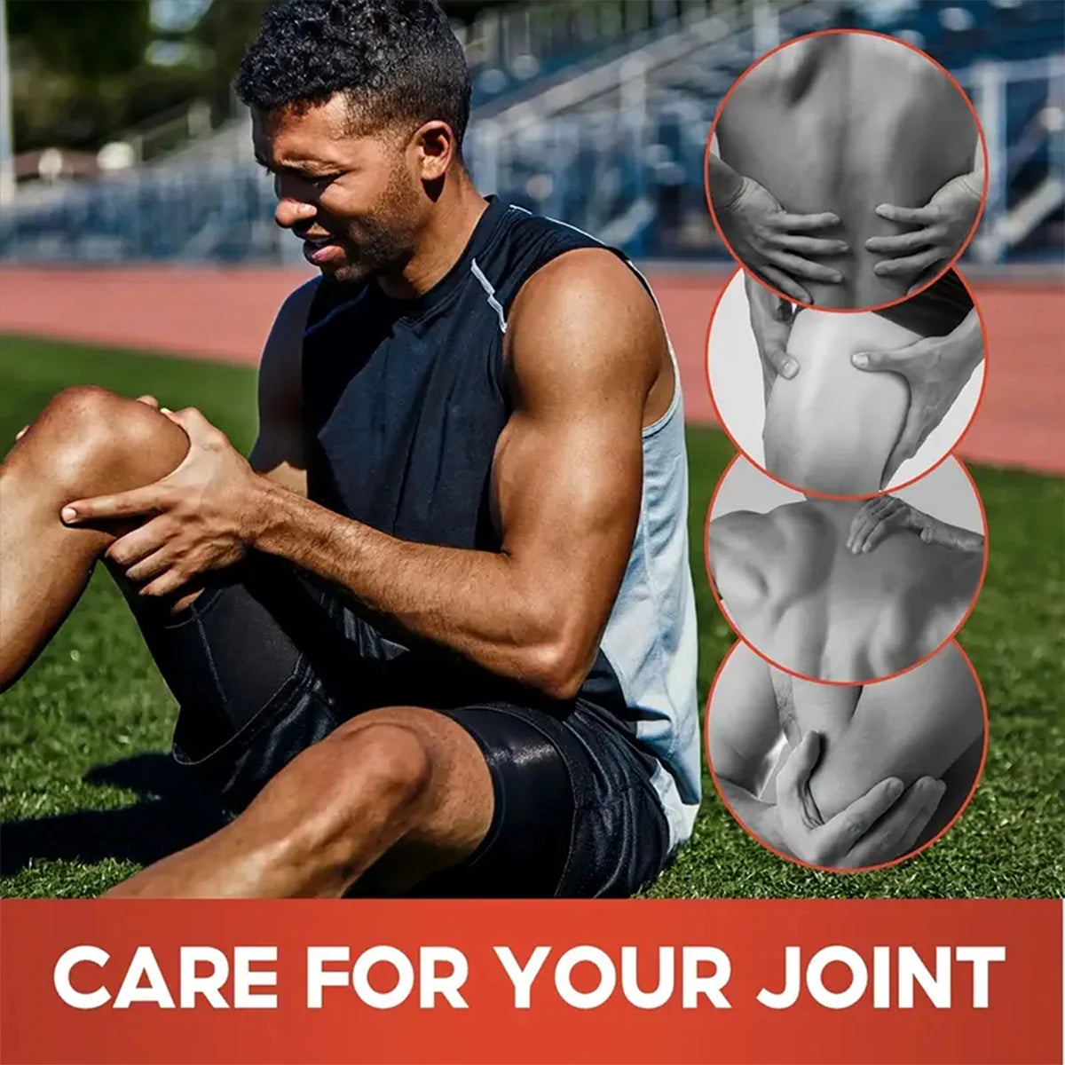 Bee Venom & Horse Oil Joint Cream - Moisturizing Formula with Ginger, Chamomile, and Arnica Extracts, Suitable for Knees, Back, Shoulders, and Neck Muscles - 60g