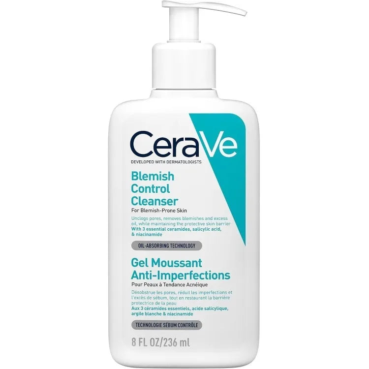 CeraVe Blemish Control Foaming Facial Cleanser – 236ml