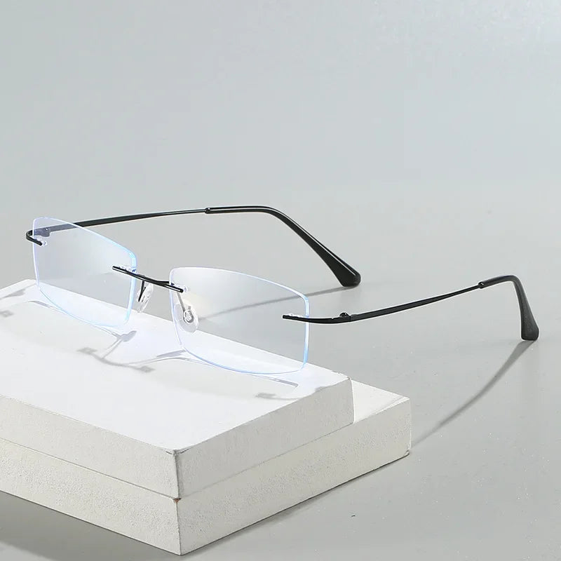 Classic Business-Style Glasses | Myopia Lens Options