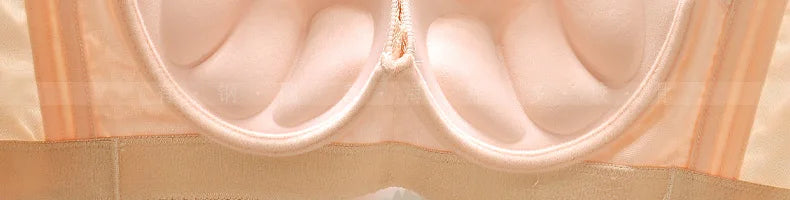 Women's Plus Size Lace Push Up Bra | Sexy Underwire Full Coverage Bra for Curvy Women | Wide Side Wings C–E Cup (34–50)