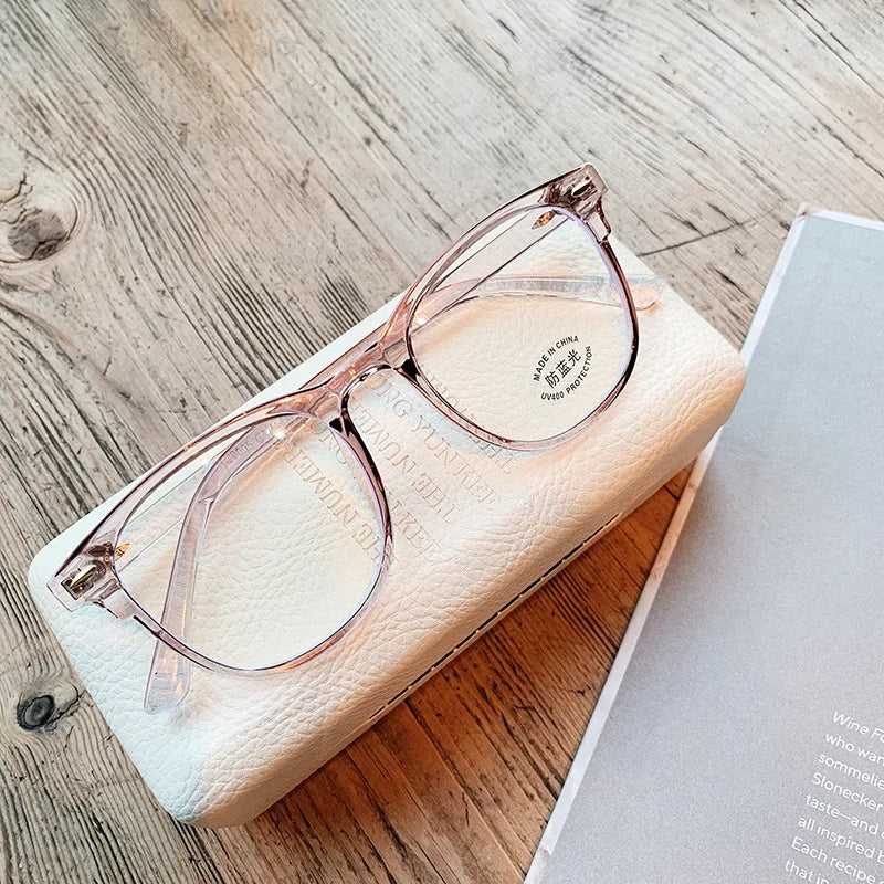 Oversized Square Glasses for Men & Women | Myopia Lens Options