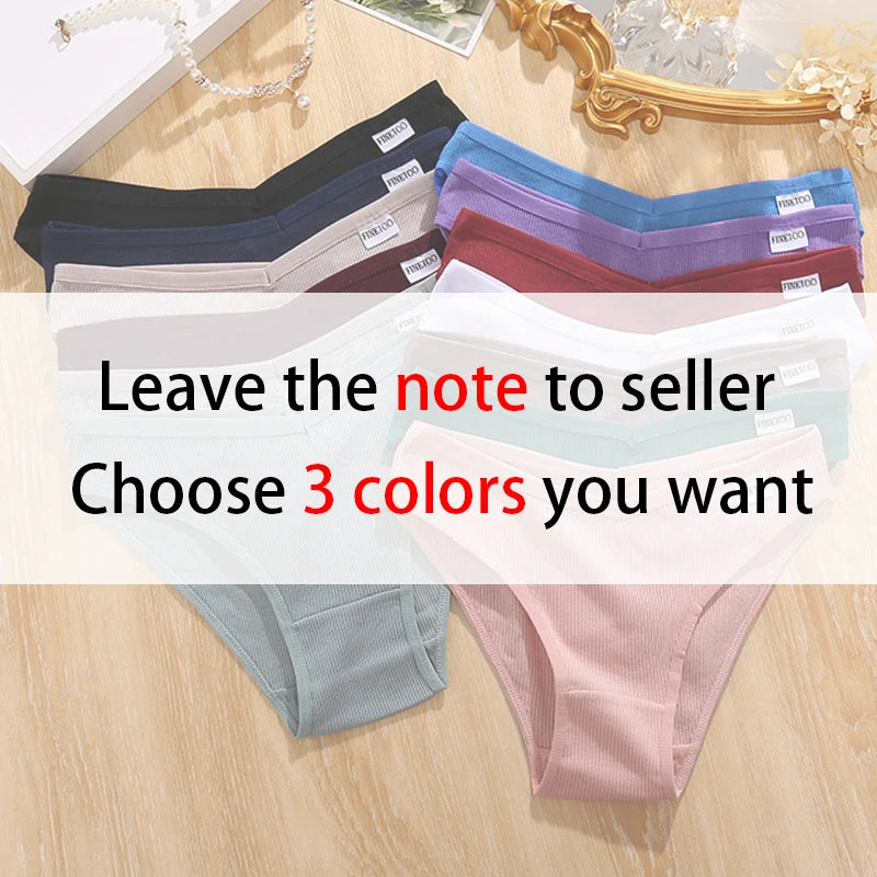 3-Pack Plus Size Cotton Brief Panties – Soft Low-Rise Everyday Underwear for Women (M–4XL, 18 Color Sets)
