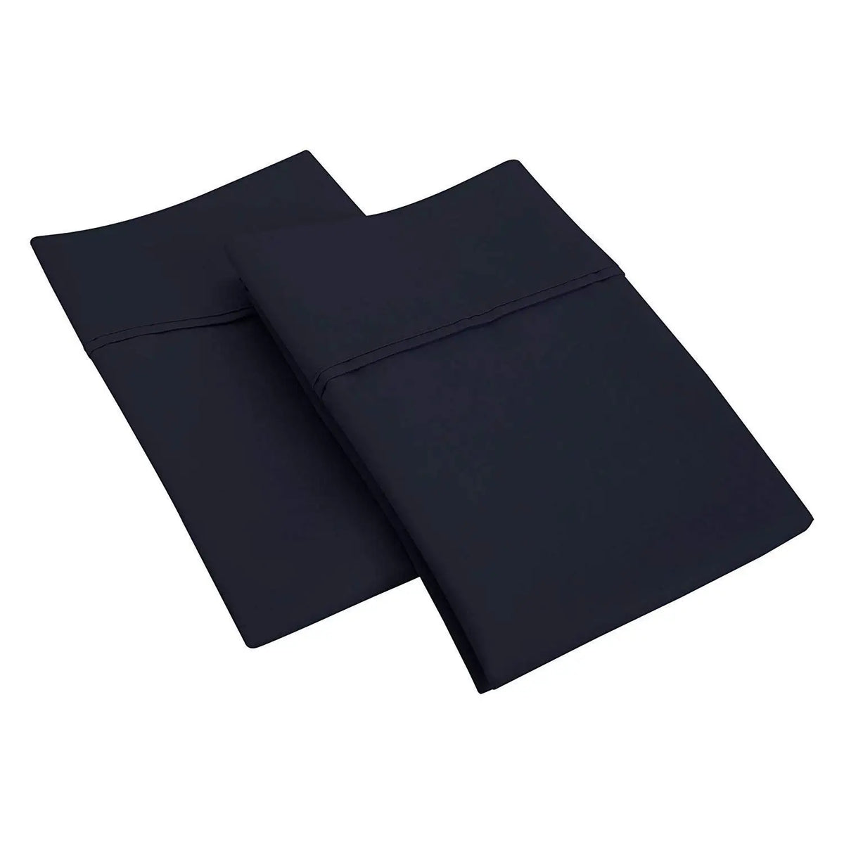 2-Pack Brushed Microfiber Pillowcases, Envelope Closure