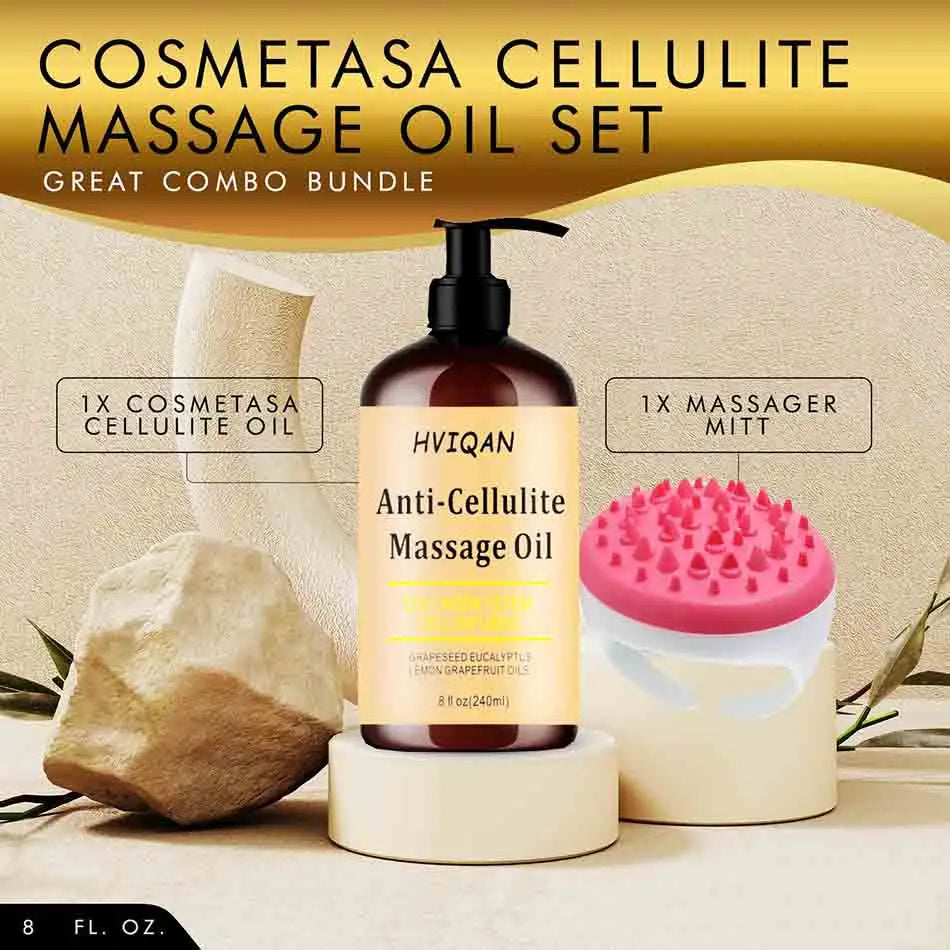 Anti-Cellulite Collagen & Stem Cell Body Massage Oil – Skin Tightening & Firming (240ml)