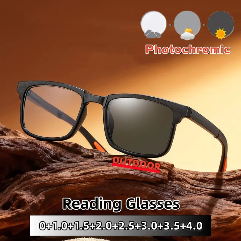 Folding Square Reading Glasses | Optional Case | +1.00 to +4.00
