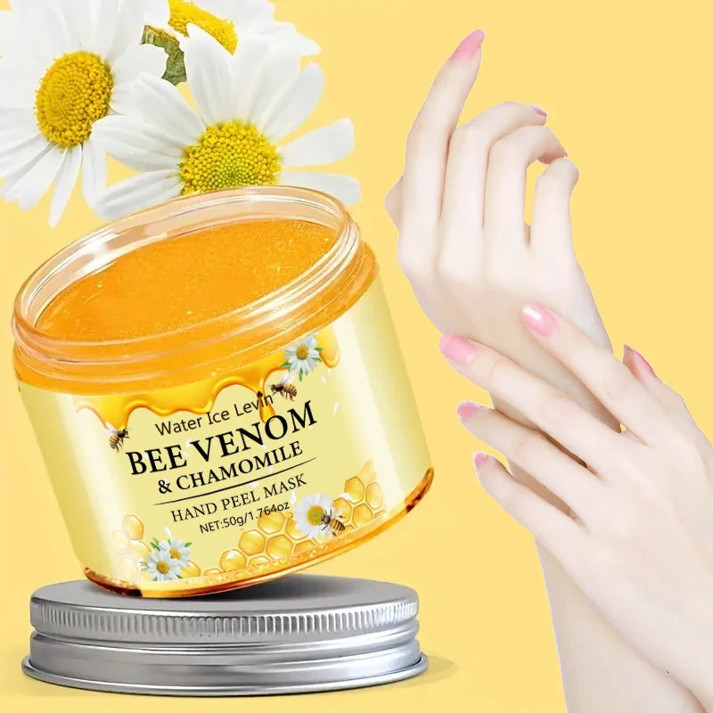 Bee Venom & Chamomile Hand Wax Mask – Exfoliating & Moisturizing Treatment