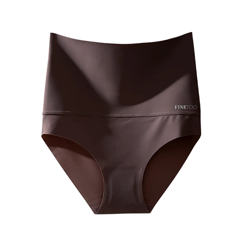 Women's High Waist Seamless Bodyshaper Briefs | Soft Cotton Crotch Shapewear Panties (S–3XL)