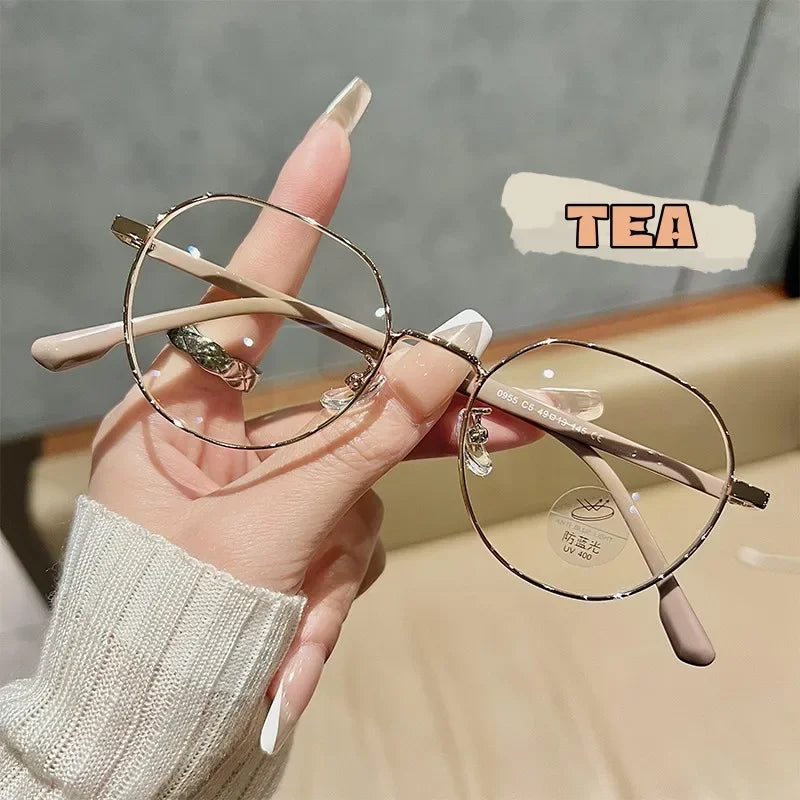 Vintage Square Glasses for Men & Women | Myopia Lens Options