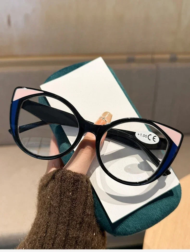 Cat-Eye Photochromic Myopia Glasses | Five Frame Colors
