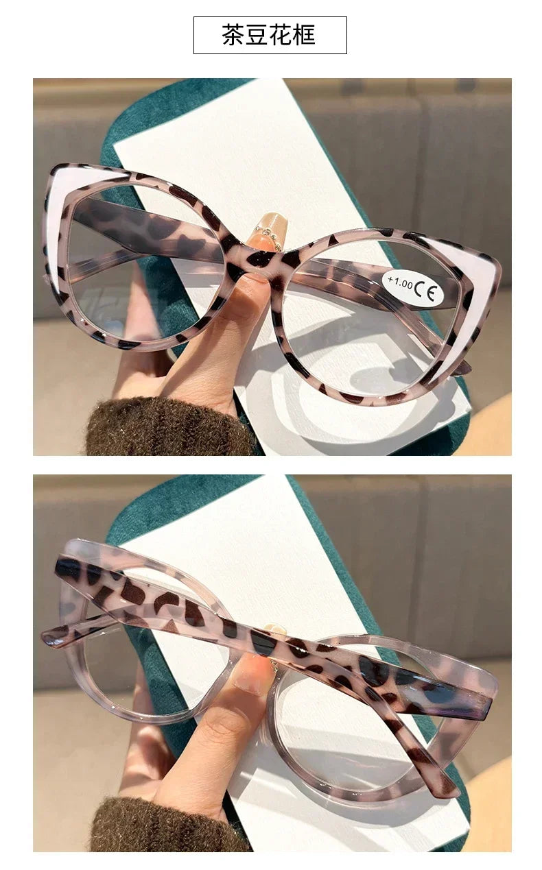 Cat-Eye Photochromic Myopia Glasses | Five Frame Colors