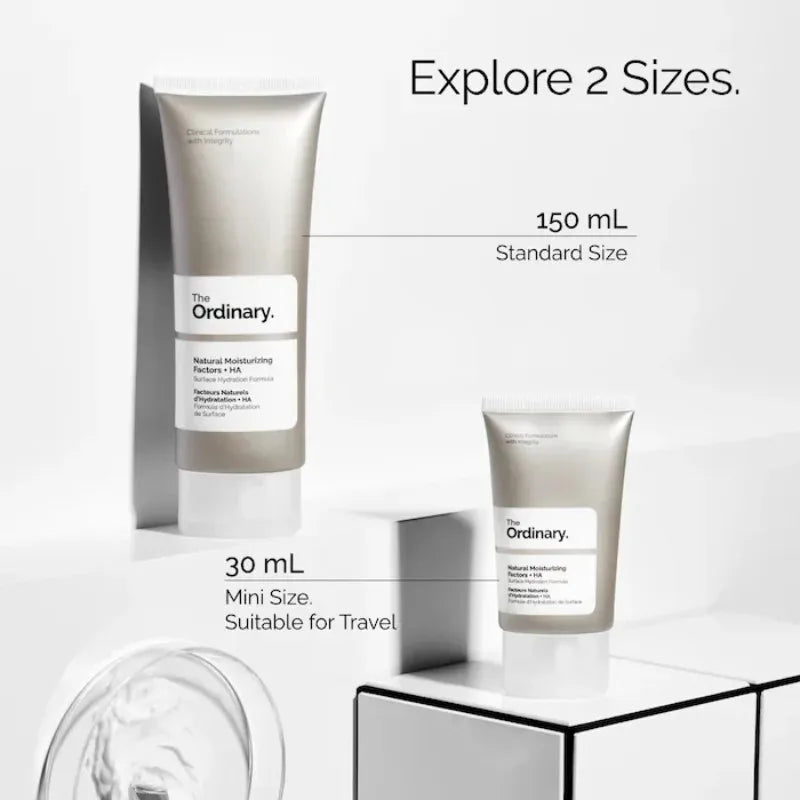 Natural Moisturizing Factors + HA Face Moisturizer – 100ml