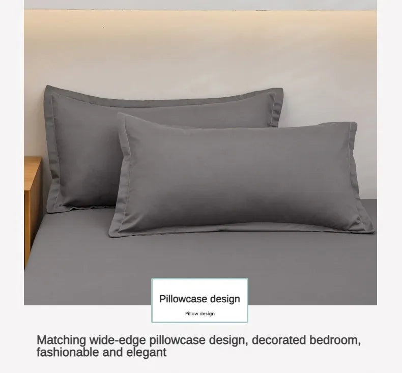Soft Polyester Flat Bed Sheet, Solid Color Top Sheet