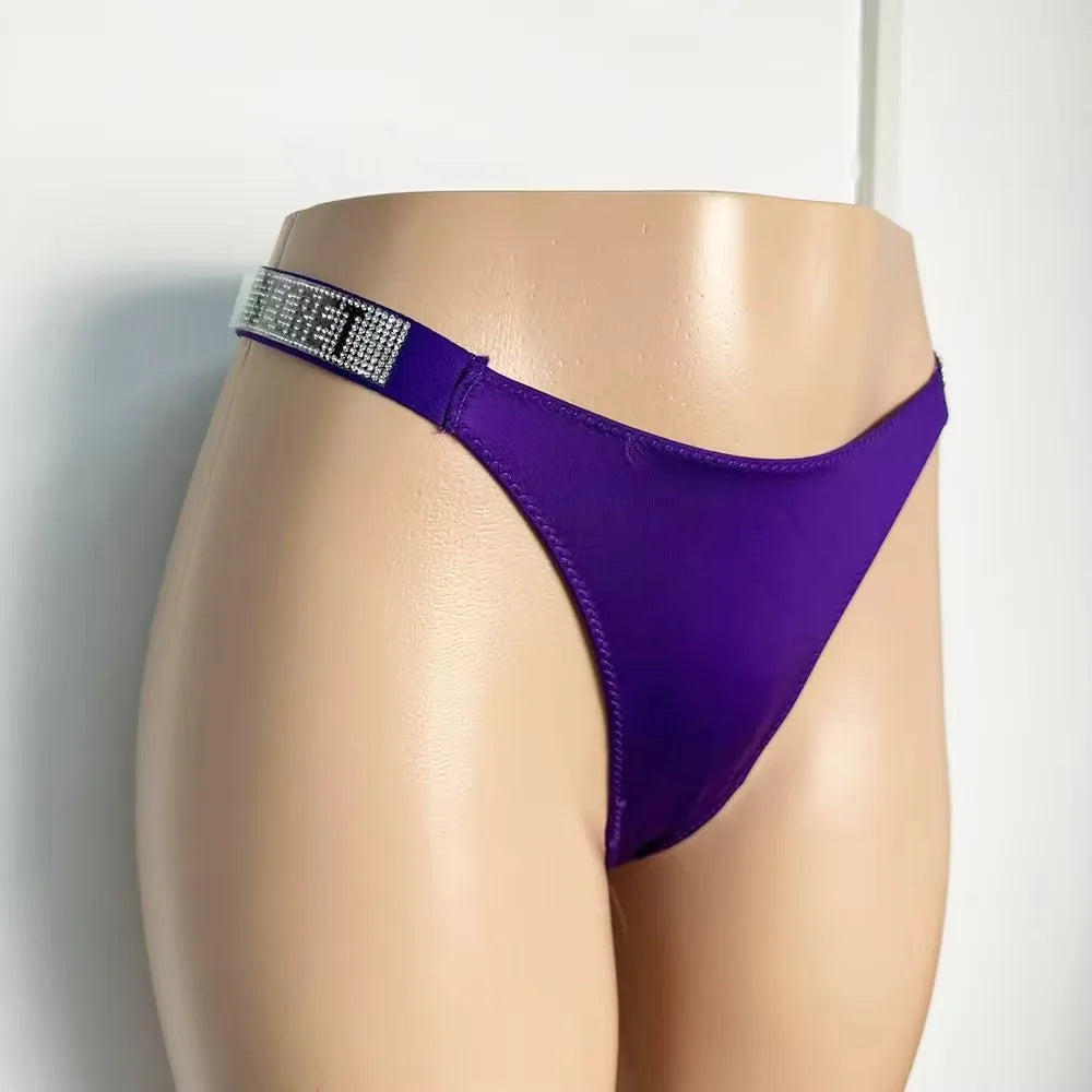 Women's Seamless Lace Thongs & Panties – 12 Colors Breathable High Waist Underwear (1pc or 3pcs)