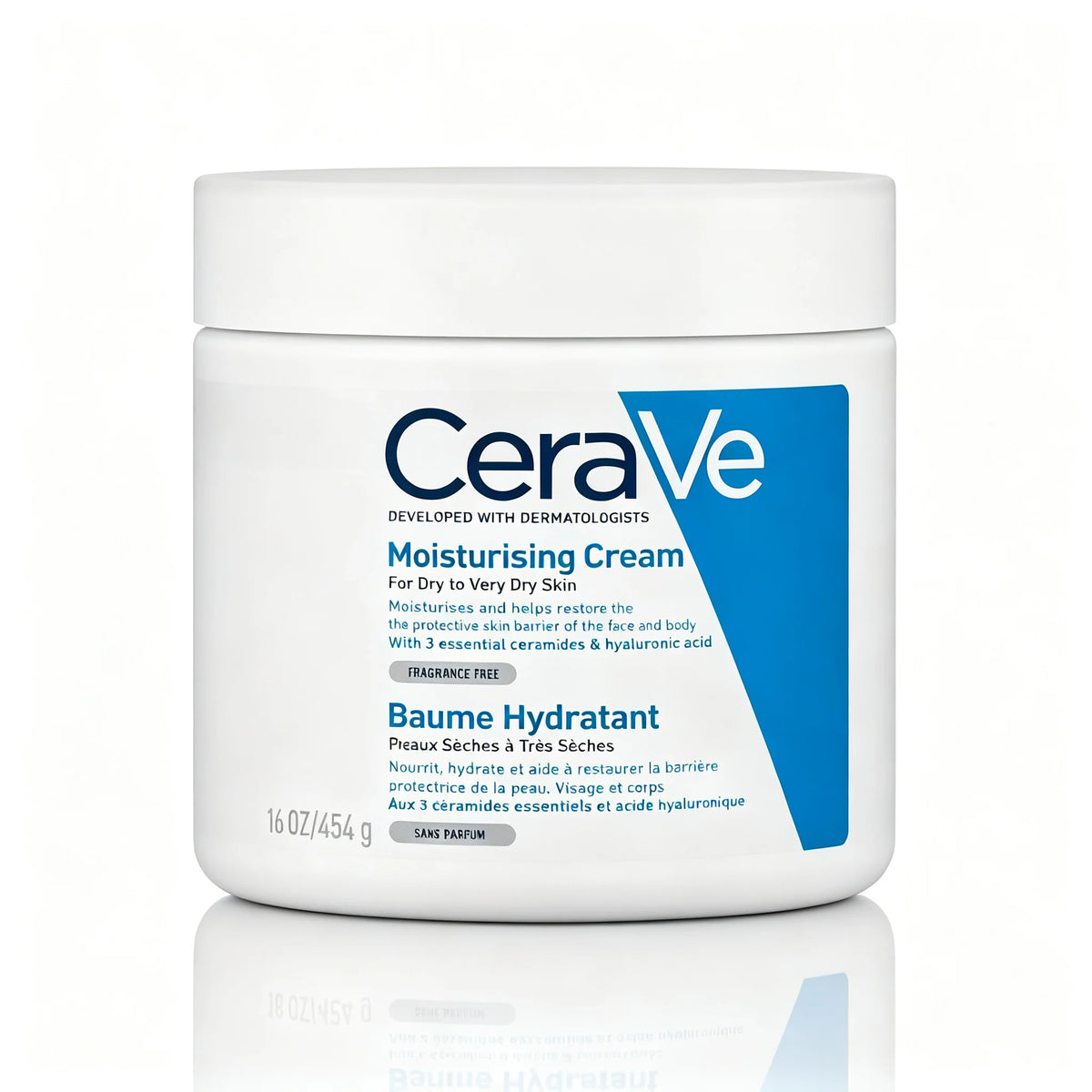 CeraVe Moisturizing Cream for Face & Body – Large Jar