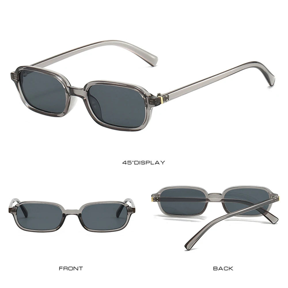 Small Rectangle Sunglasses | Retro Color Options
