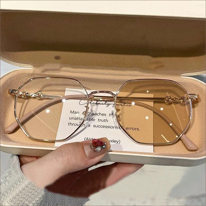 Photochromic Myopia Glasses | Rose Gold, Silver, Gold & Black