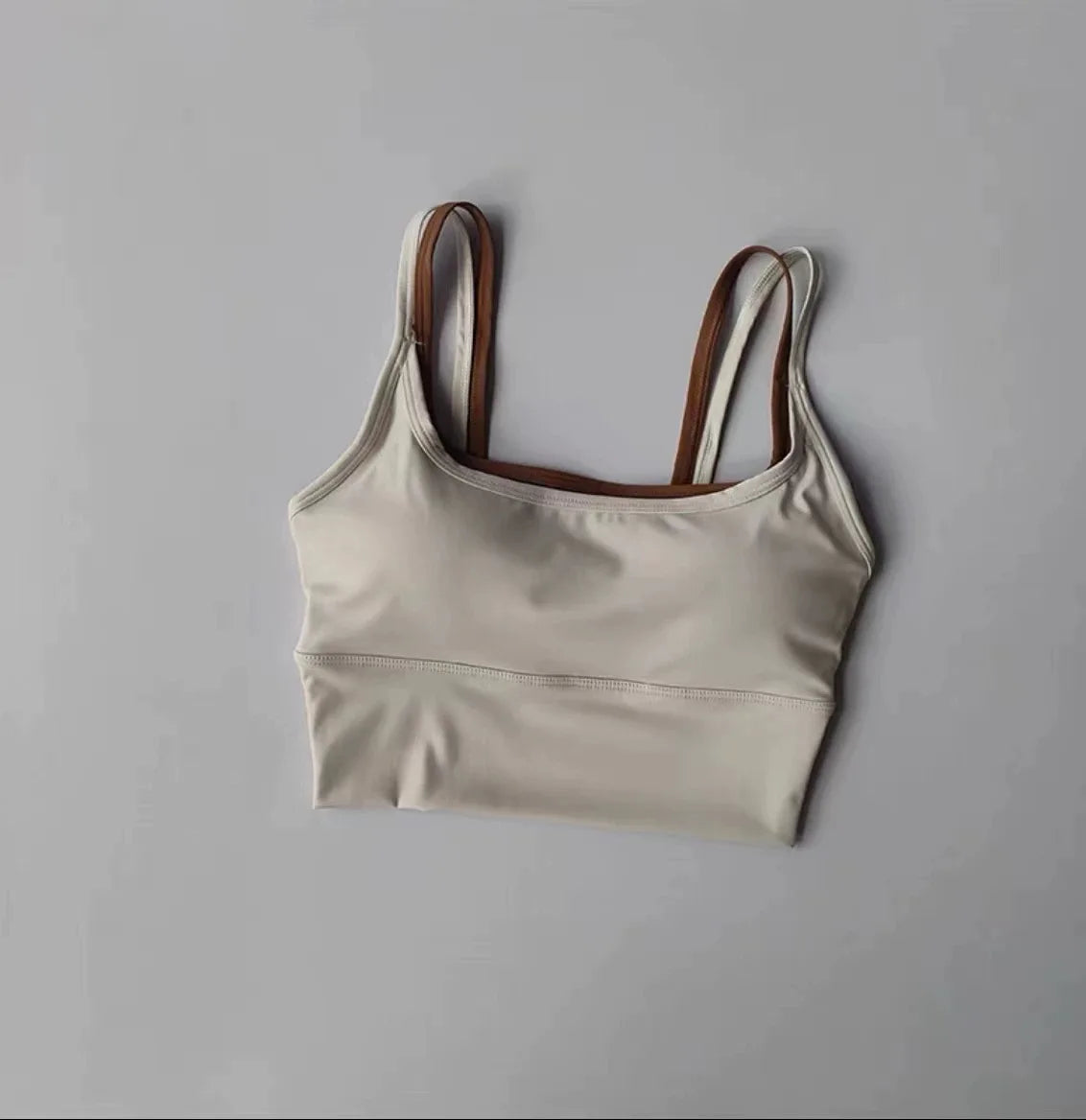 Women's Shockproof Gathering Sports Bra – Quick-Dry Suspender Vest | Yoga Fitness Running