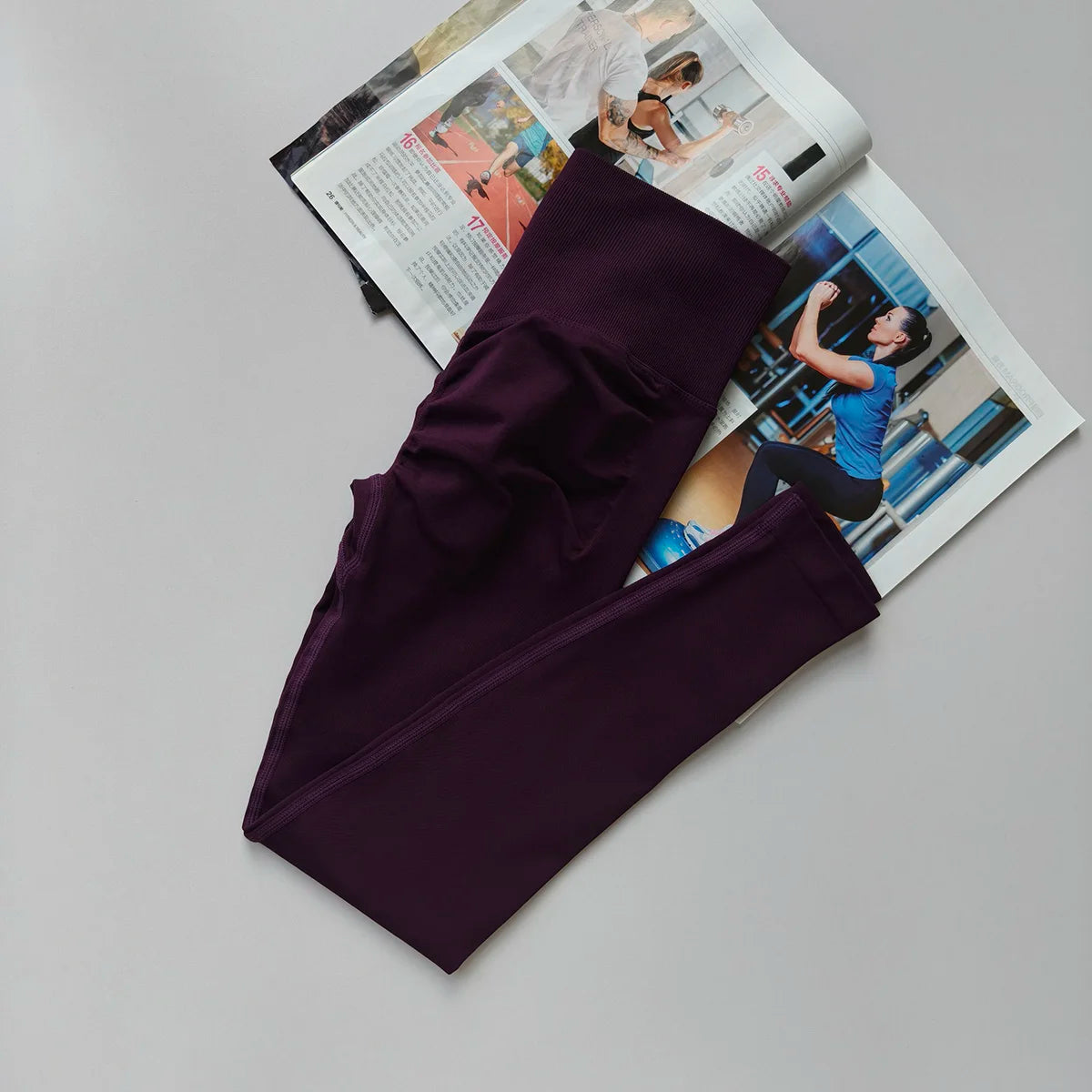 Women's High Waist Seamless Gym Yoga Leggings Push-Up Sport Tights High Elastic Fitness Running Pants Hip Lift Gym Pilates Wear