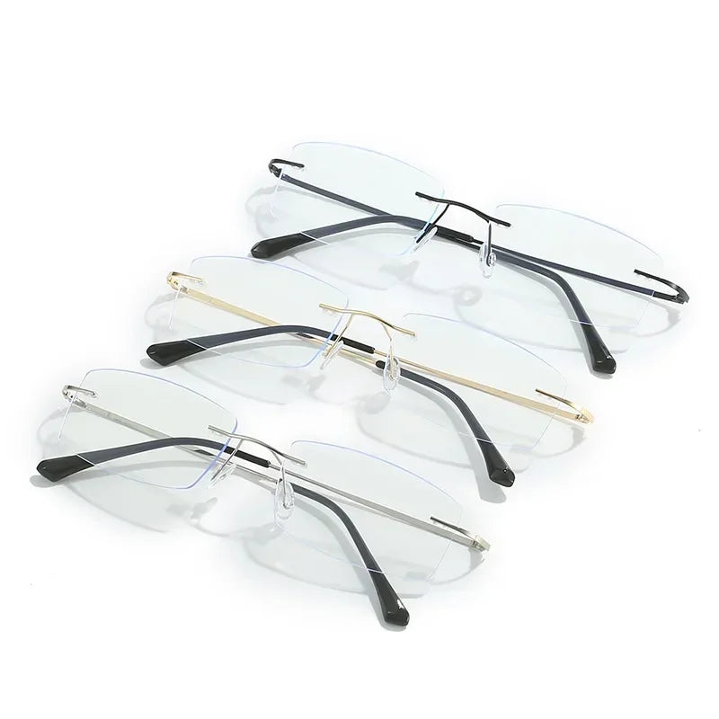 Classic Business-Style Glasses | Myopia Lens Options