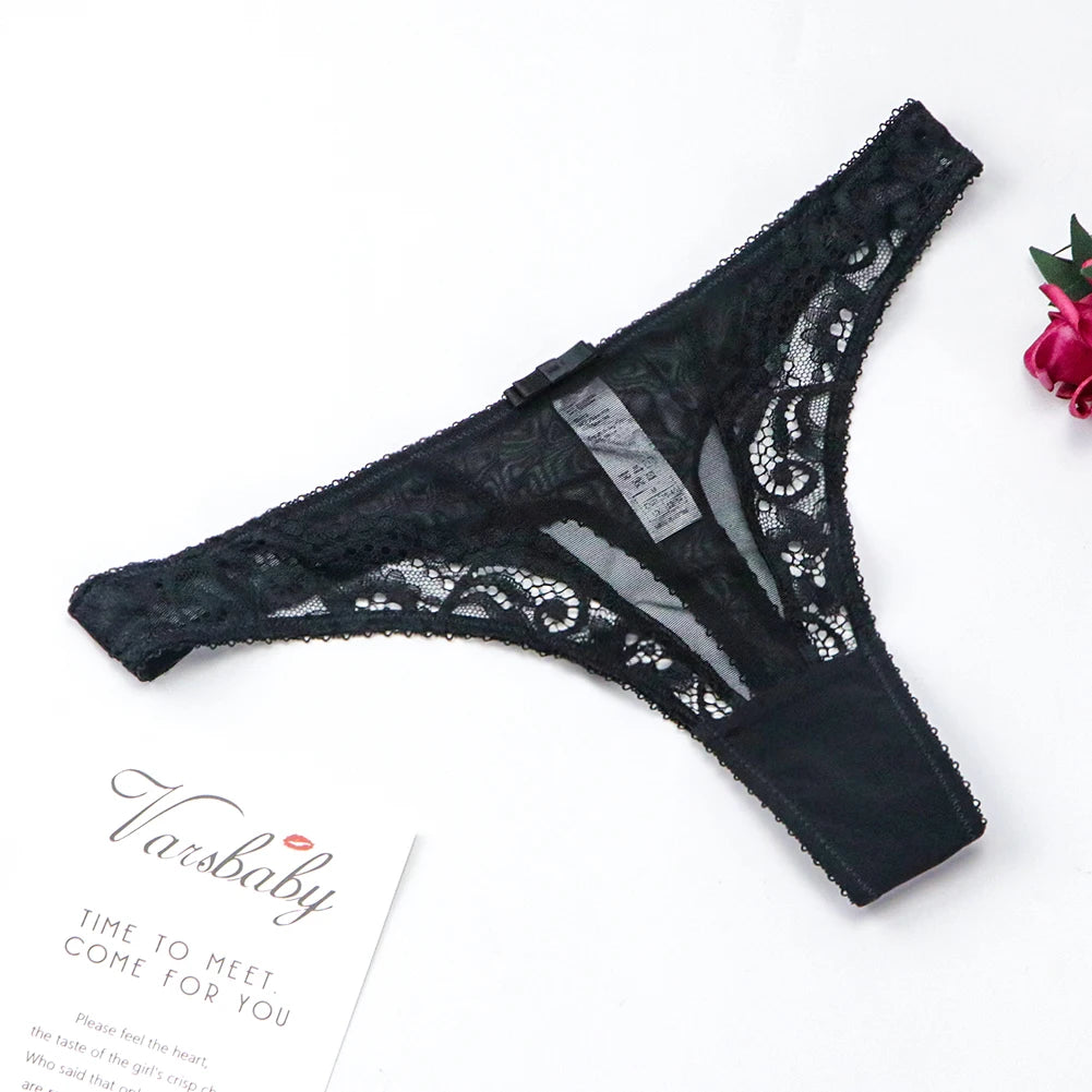 Floral Lace Bralette Lingerie Set — Wire-Free Bra, Thong, Garter Belt & Stockings | Women's Lingerie