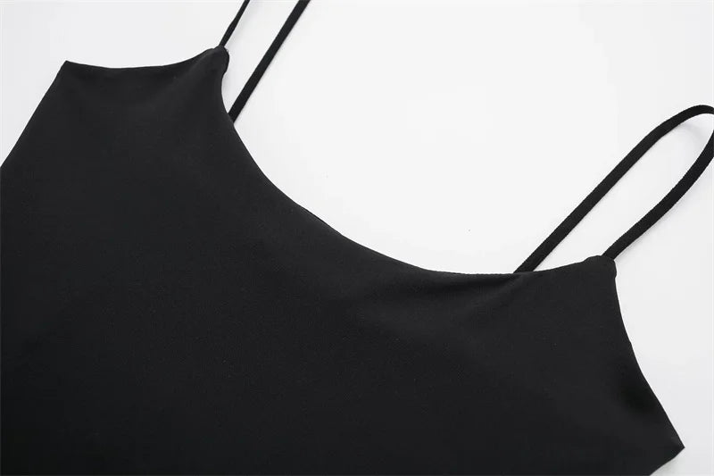 Slim-Fit Spaghetti Strap Bodysuit — Backless One-Piece | Women's Lingerie