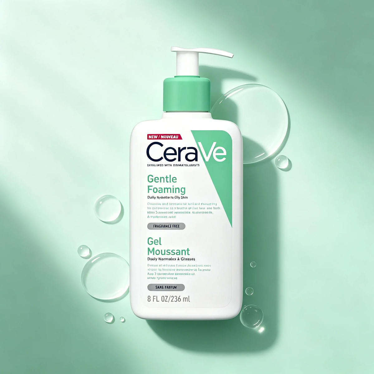CeraVe Foaming Cleanser for Normal to Oily Skin – 236ml
