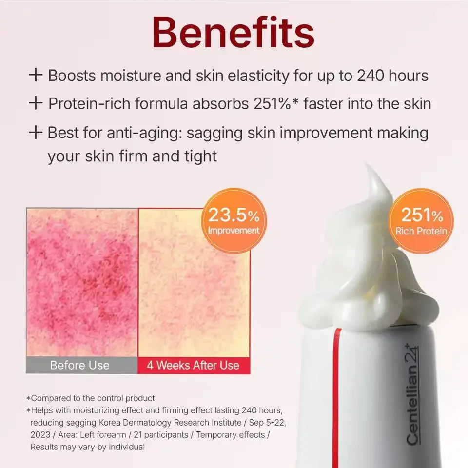 Madeca Cream Time Reverse Firming Moisturizer 240H Deep Hydration Smoothing Elasticity Care All Skin Types Korean Skincare