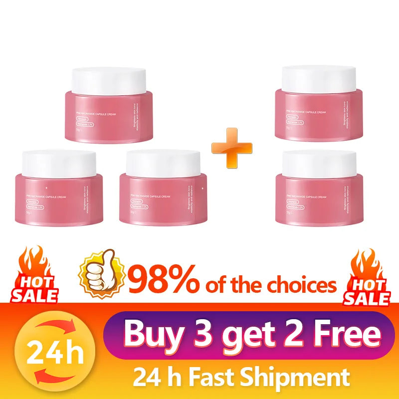 JAYSUING Pink Collagen PDRN Capsule Cream with Niacinamide