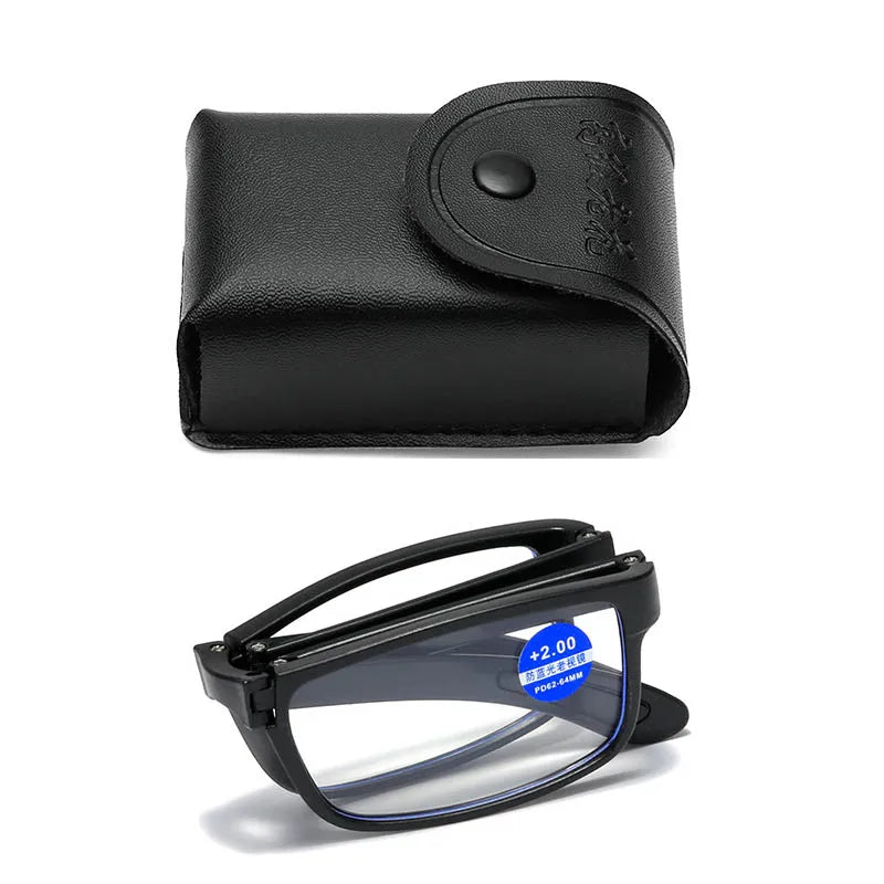 Square Reading Glasses | Folding & Standard Frame Options