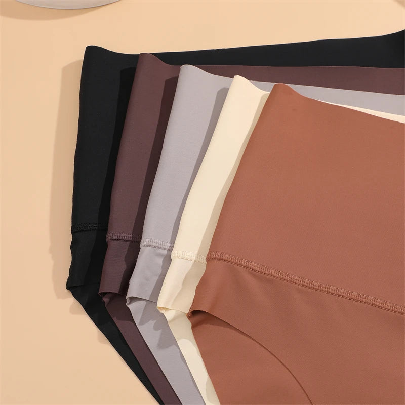 FINETOO Women Seamless Underwear High Waist Slimming Panties Female Shaping Hip Lifting Brief Comfortable Tummy Control Lingerie
