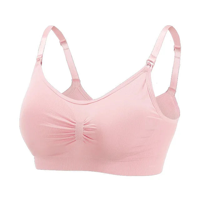 Maternity Nursing Bra – Wire-Free, Breathable, Convertible Straps for Breastfeeding Moms