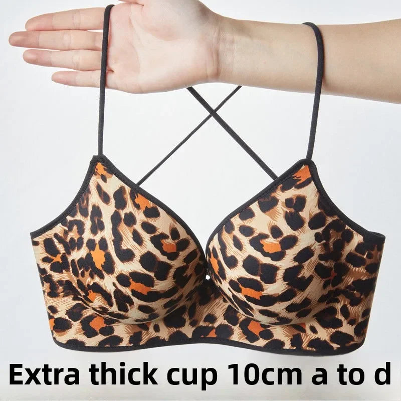 Women's Wireless Push Up Bra – Seamless No Side Fat, Invisible Back