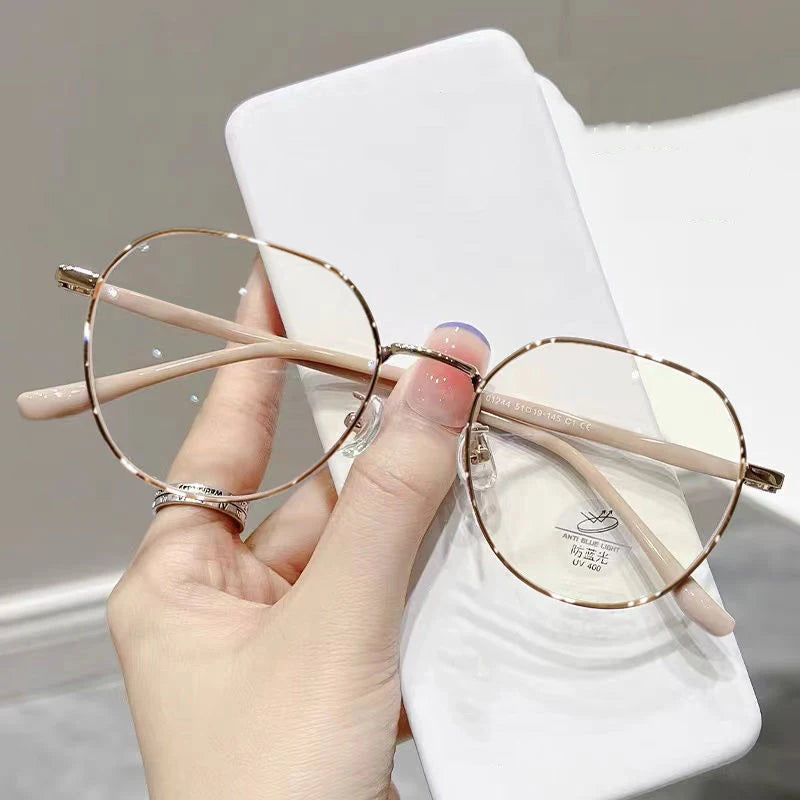 Vintage Square Glasses for Men & Women | Myopia Lens Options