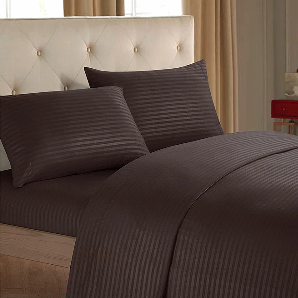 4-Piece Microfiber Sheet Set with Deep-Pocket Fitted Sheet
