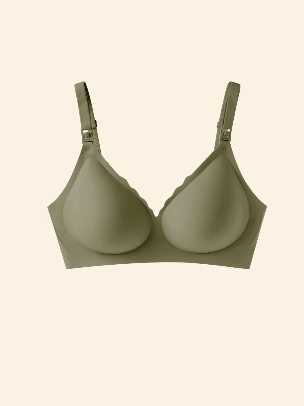 Women's Front Open Nursing Bra – Seamless Laser Cut Wire-Free Maternity Breastfeeding Bra | 9 Colors