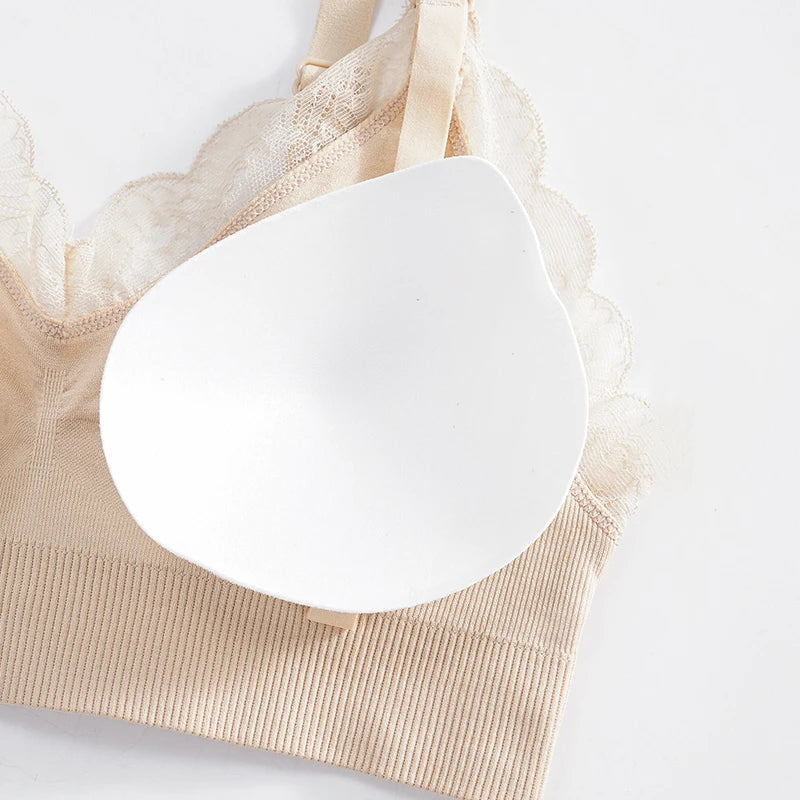 Women's Wireless Nursing Bra – Seamless Breathable Maternity Breastfeeding Bra