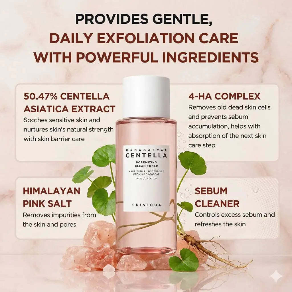 SKIN1004 Madagascar Centella Poremizing Skincare Set for Oily Skin