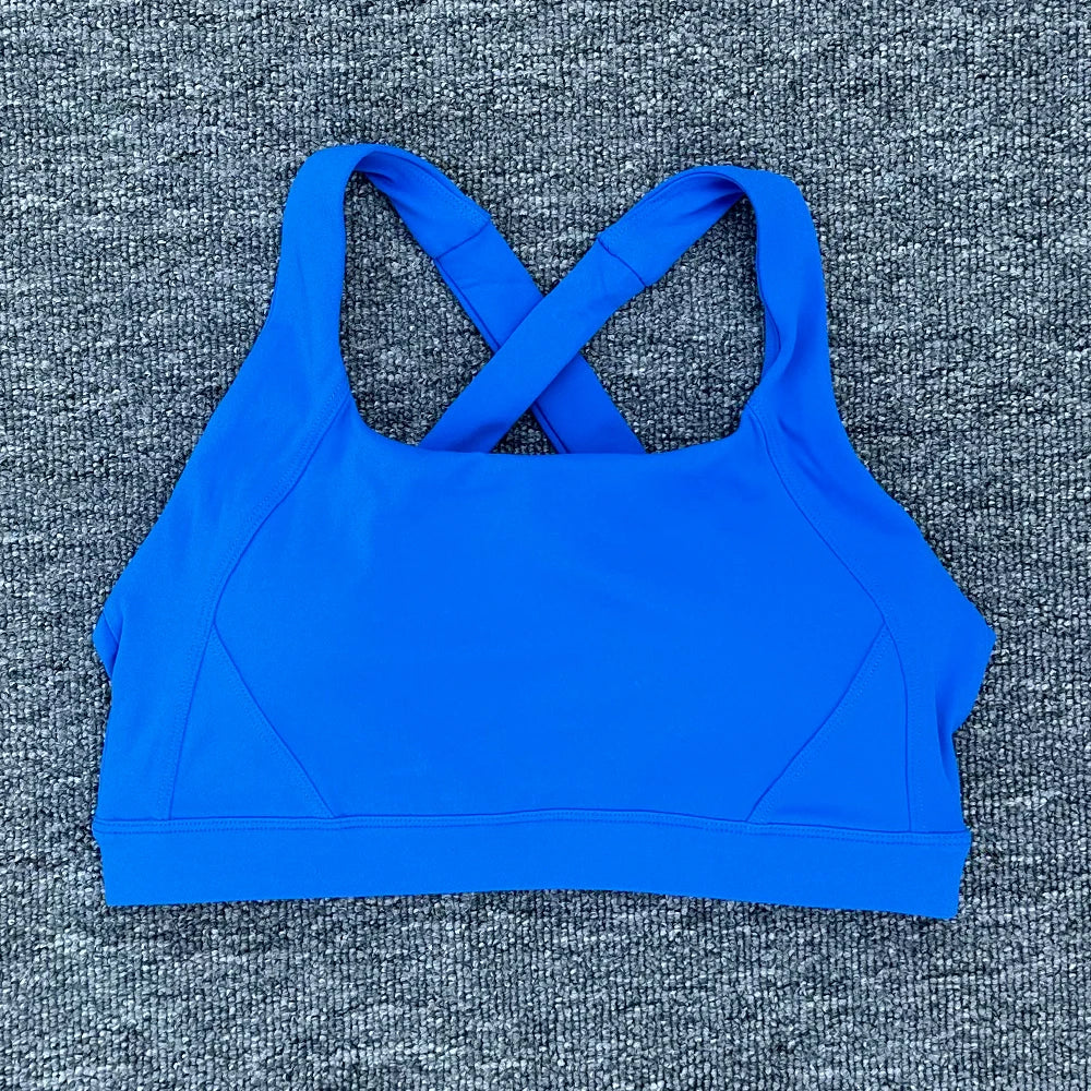 Women Sports Bra Cross Gym Top Women Training Running Yoga Bra Stretch Women Workout Underwear Fitness Sexy Yoga Clothes