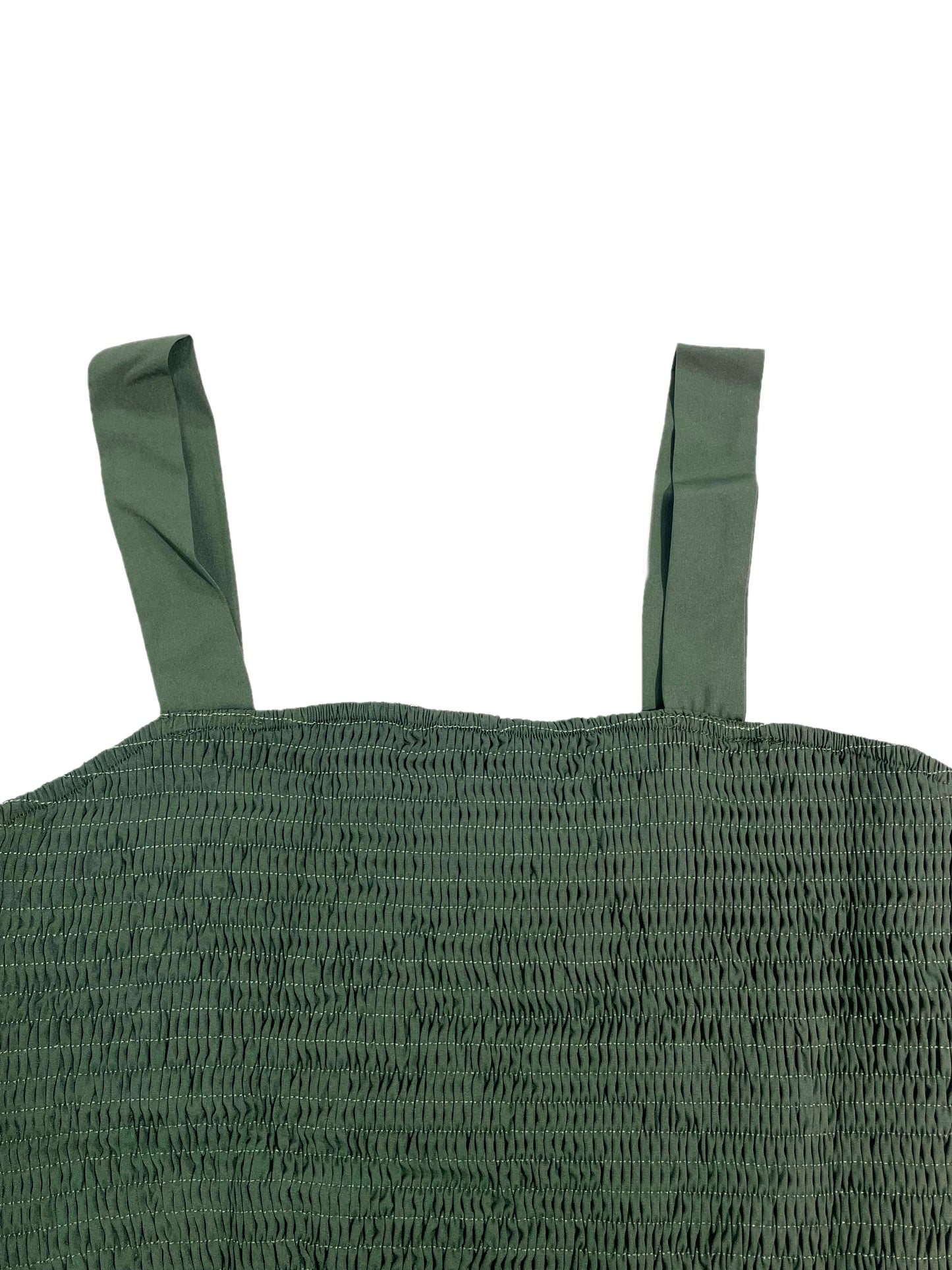 Women's Ruched Bust Ruffle Hem Sleeveless Slip Dress - Summer Sexy Bodycon Tube Strap Dress for Party Beachwear