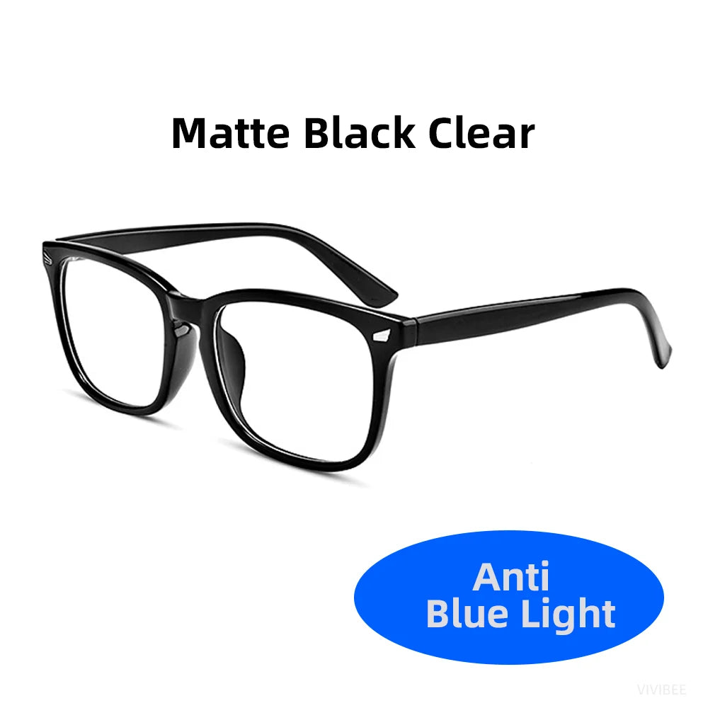 Square Tinted Glasses | Red, Orange or Clear Lenses