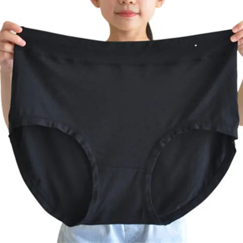 Women's Plus Size High-Rise Briefs | Soft Modal Cotton Underwear for 80–150kg (4XL–5XL)